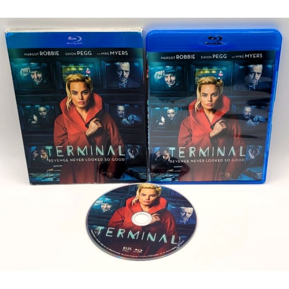 Terminal BLU-RAY‎ 2017 W/SLIPCOVER Margot Robbie